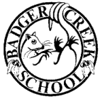 Badger Creek Primary School Logo