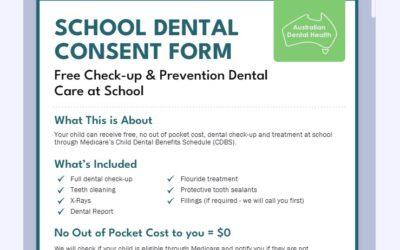DENTAL VISIT – FORMS DUE BACK