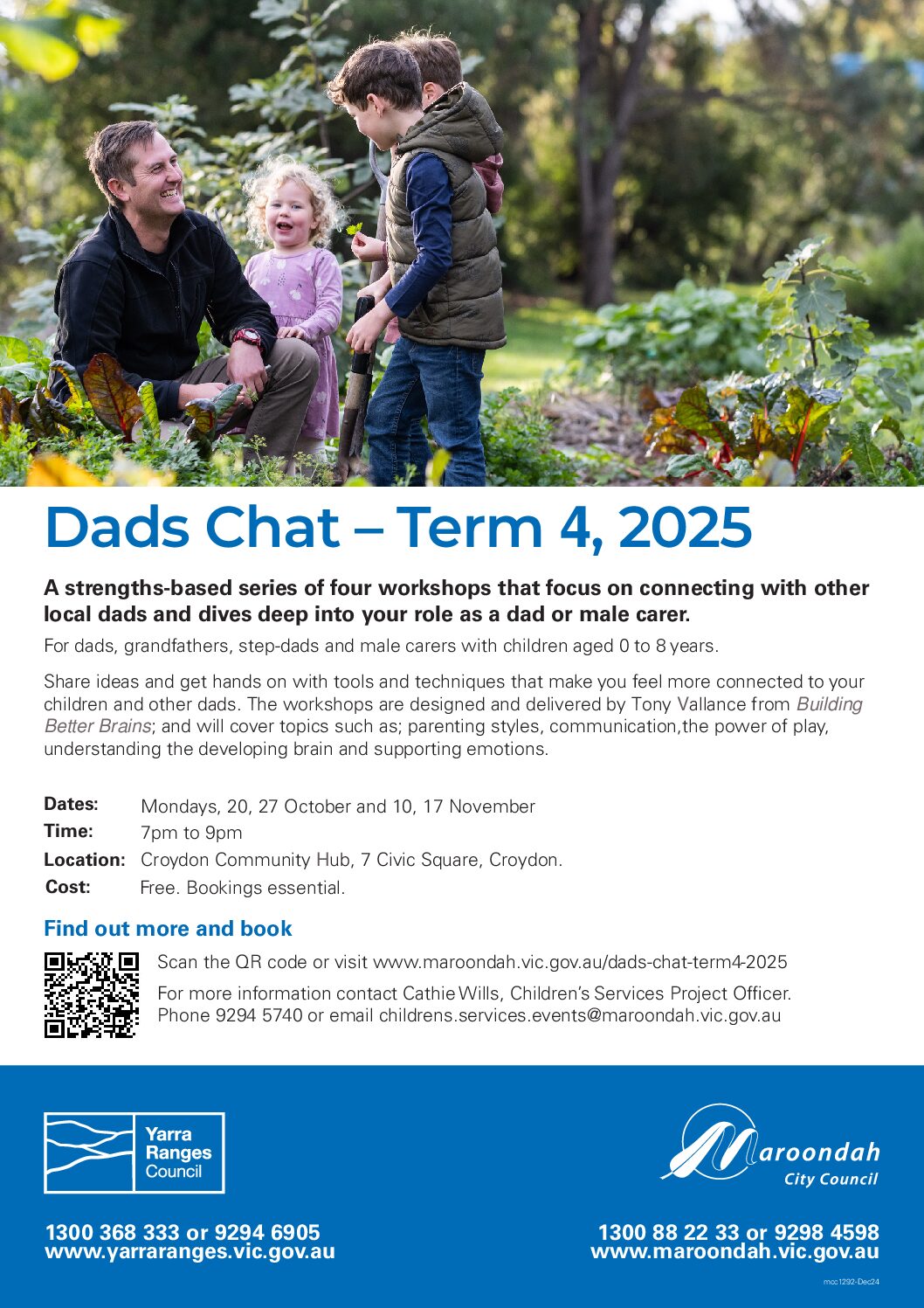 Dads Chat – Term 4 2025