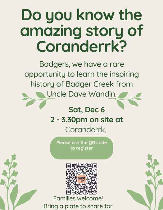 Coranderrk Walk