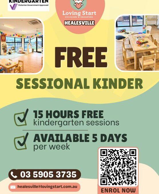Loving Start – Free Sessional Kinder!