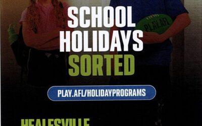 School Holidays Sorted! AFL Play School Holiday Program