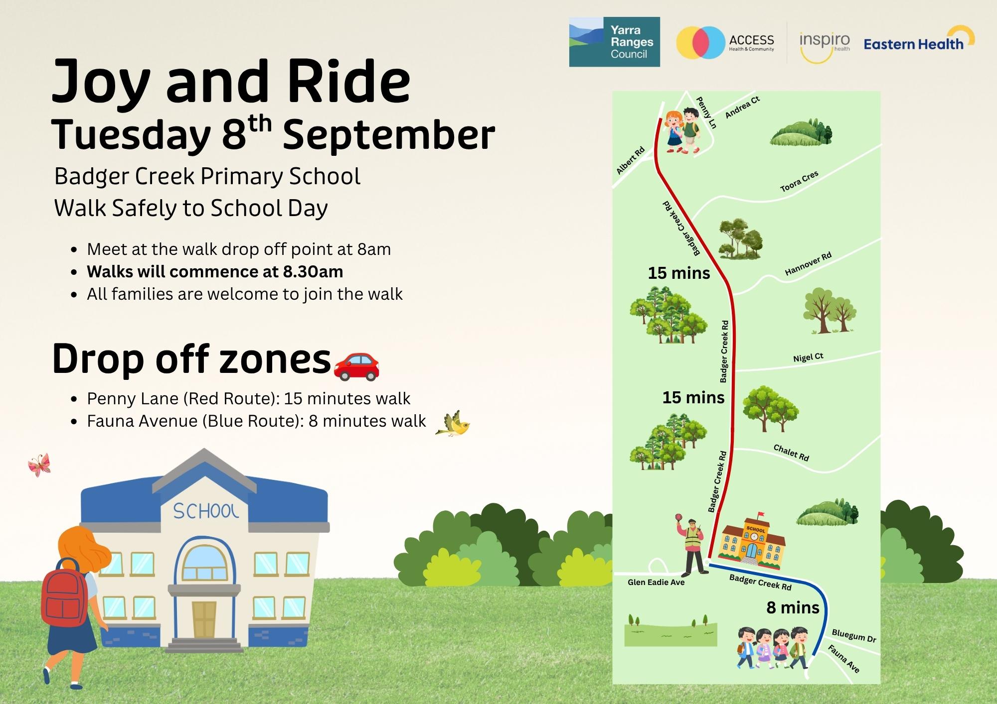 Walk Safely to School Day!