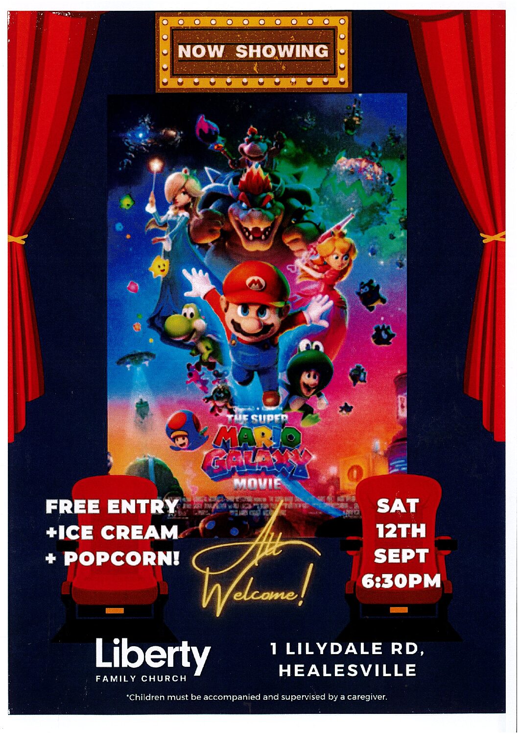 Free Movie Night – The Super Mario Galaxy Movie